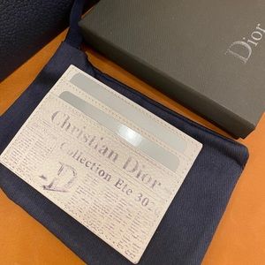 ***SOLD!!! AUTHENTIC DIOR CARD HOLDER